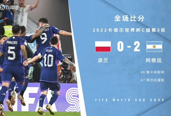 世界杯-梅西失點阿根廷2-0奪頭名 攜手波蘭出線